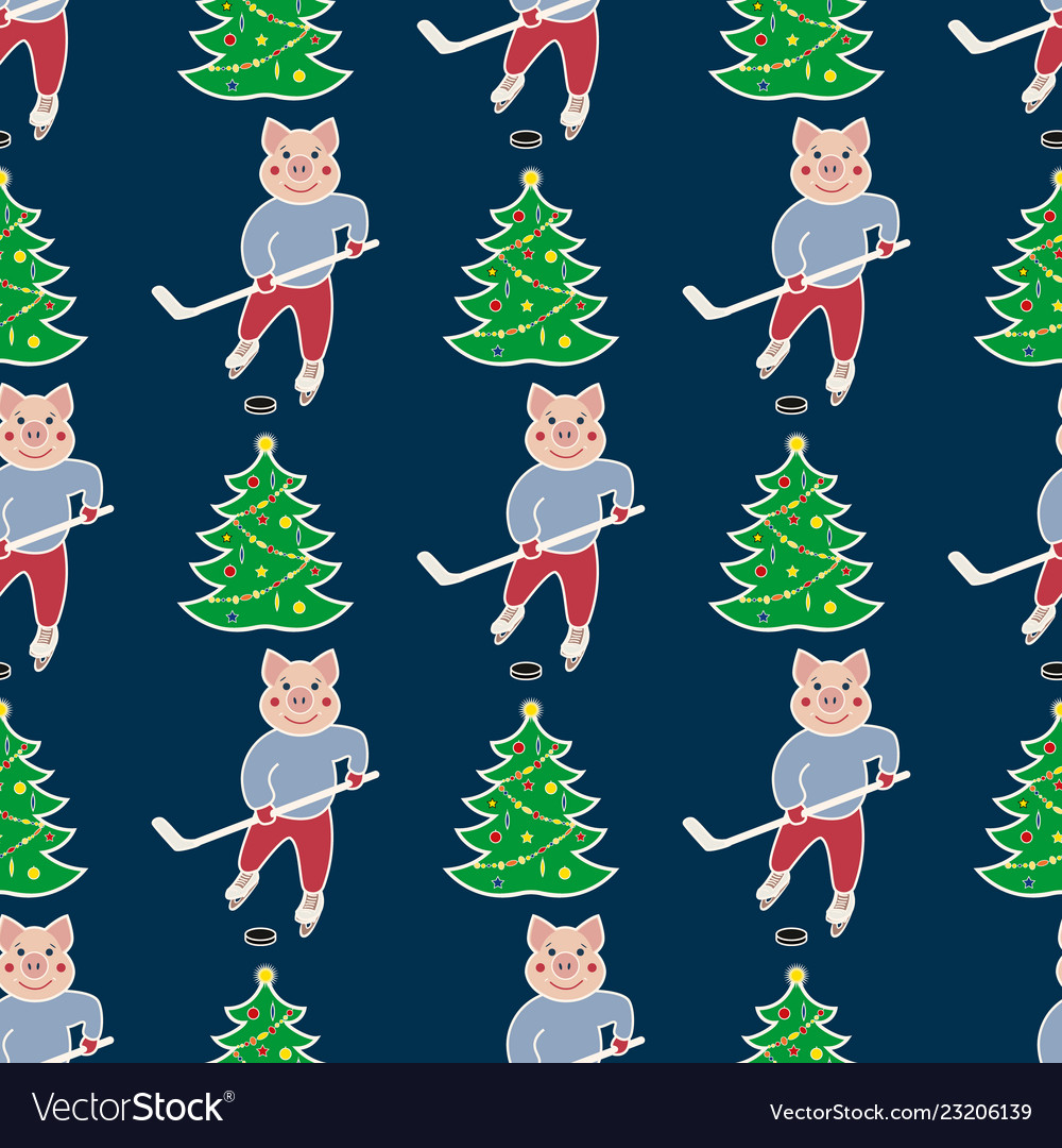 Christmas seamless pattern