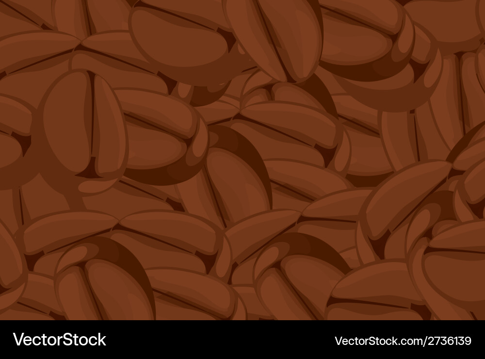 Coffee bean Royalty Free Vector Image - VectorStock