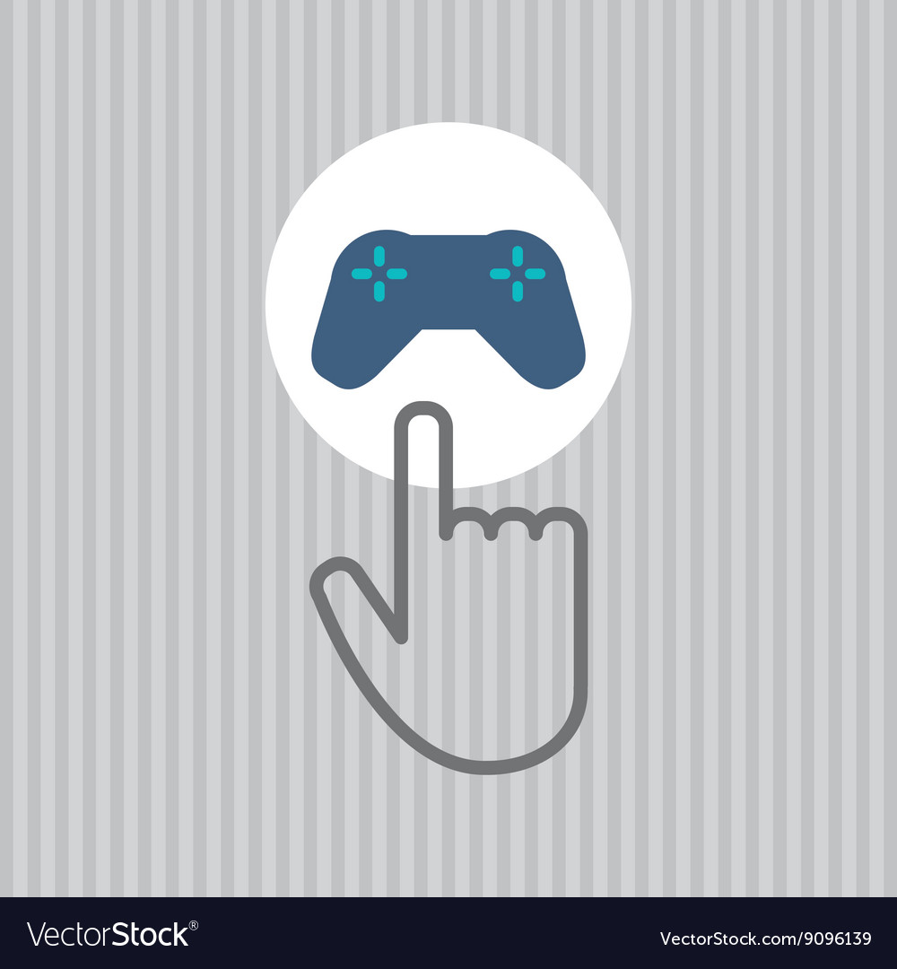 Communication design cursor icon colorful