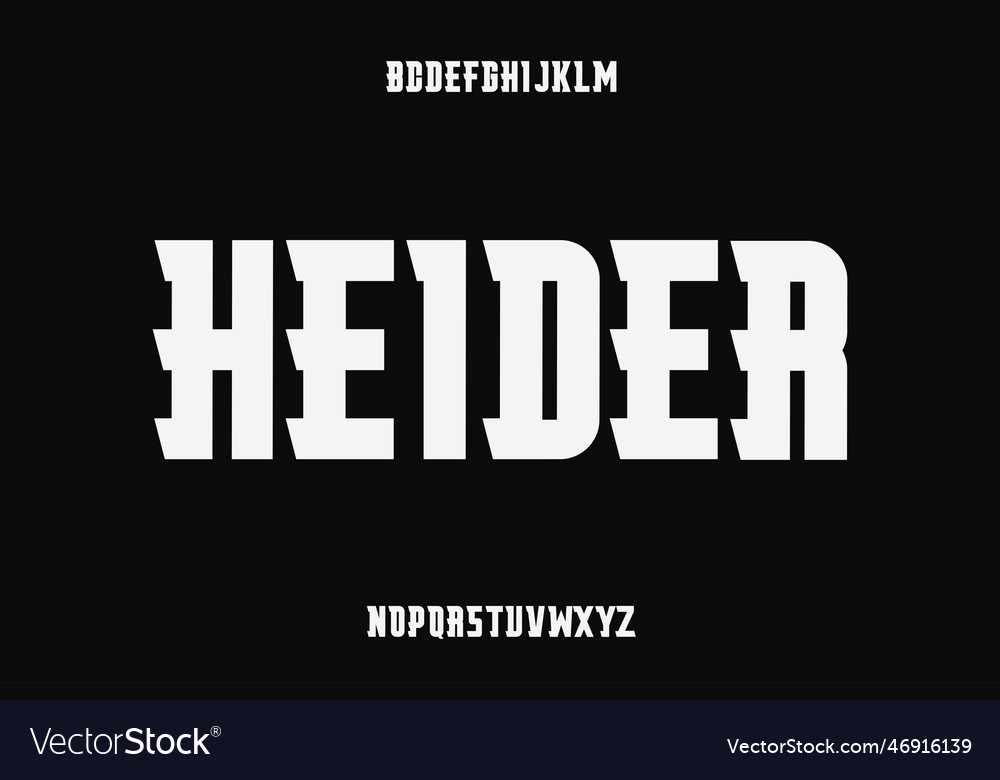 Dynamic Display Font – Poster Typography
