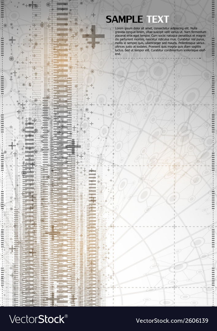 Futuristic Technology Grid