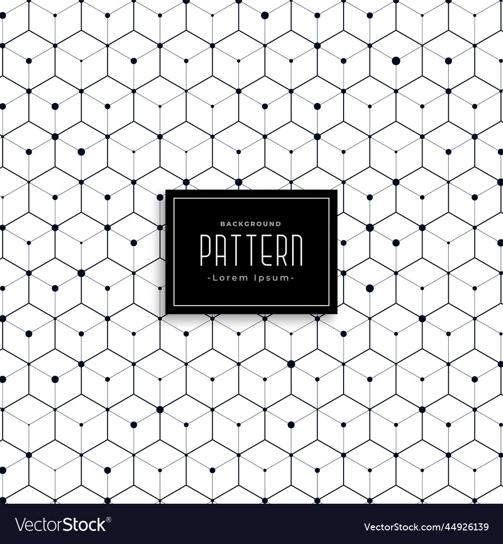 Modern repeating geometric cube style pattern Vector Image