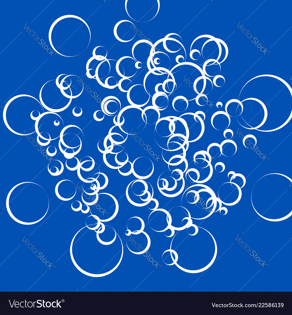 Sparkling background with bubbles abstract vector image Sparkling background with bubbles abstract