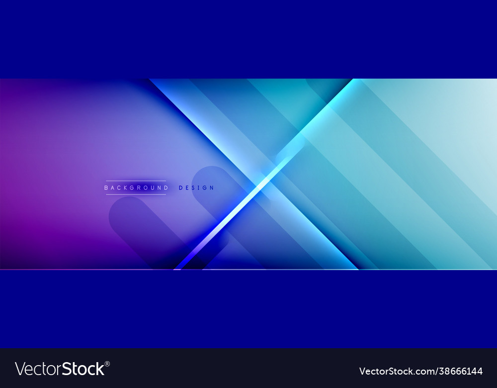 Abstract background shadow lines on bright shiny Vector Image