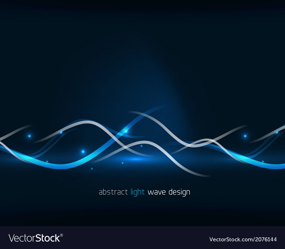 Abstract glowing lines
