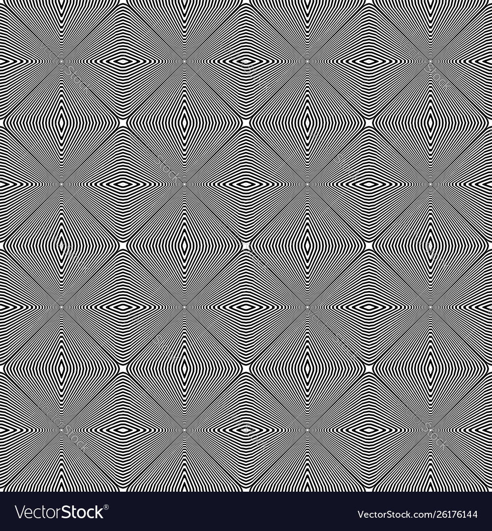 Geometric Diamond Pattern