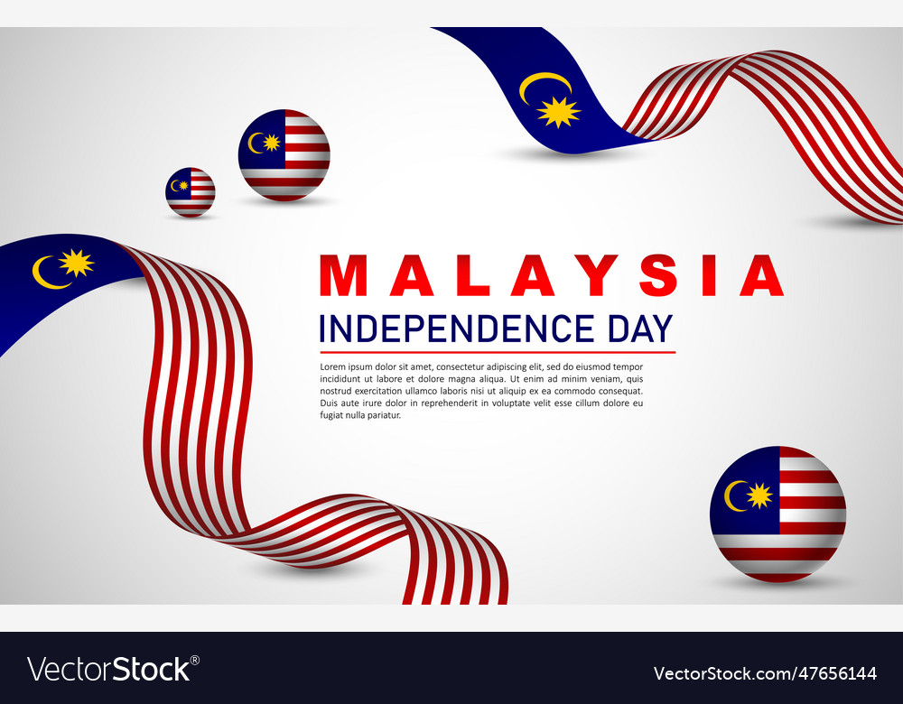 Malaysia Unabhängigkeit Tag Hintergrund