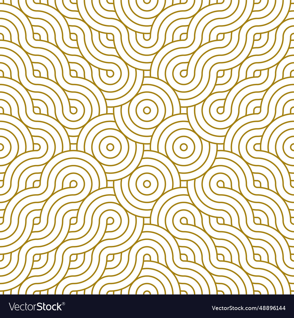 Seamless pattern line circle abstract geometry