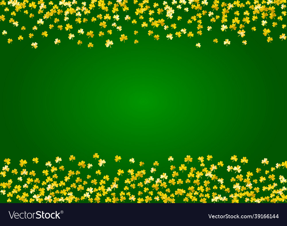 Shamrock Hintergrund für Heilige Patrioten Tag