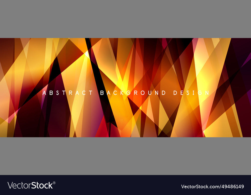 Breaking glass background kaleidoscope effect Vector Image