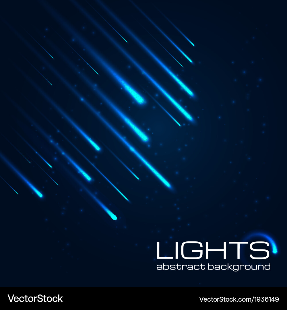Bright abstract lights background Royalty Free Vector Image