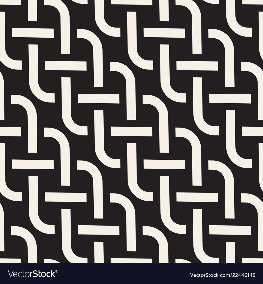 Geometric Line Tiling Pattern