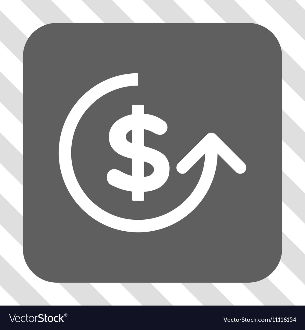 Chargeback rounded square button