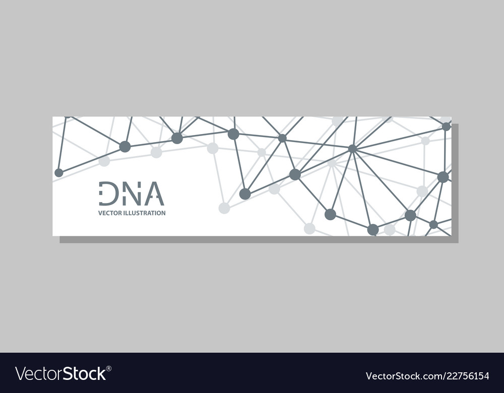 Molecular structure with connected lines and dots