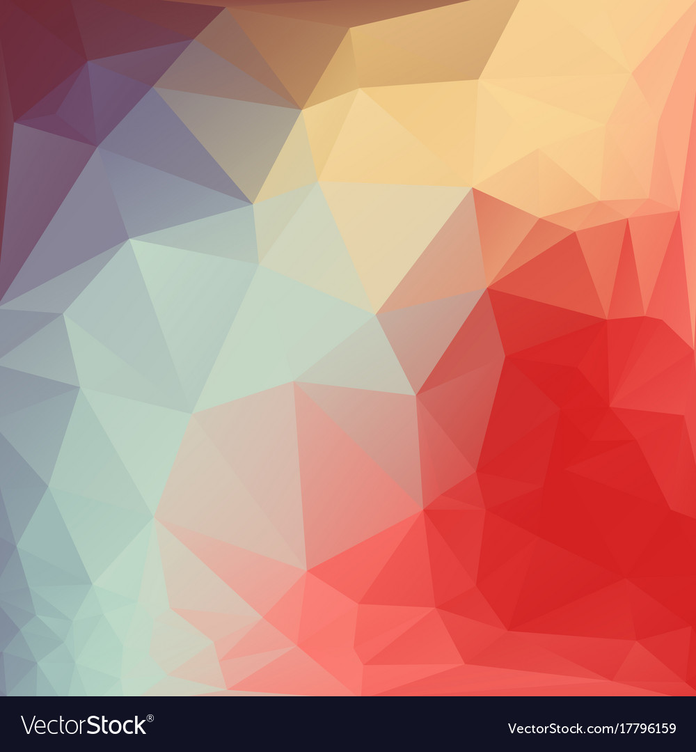 Abstract colorful background of triangles