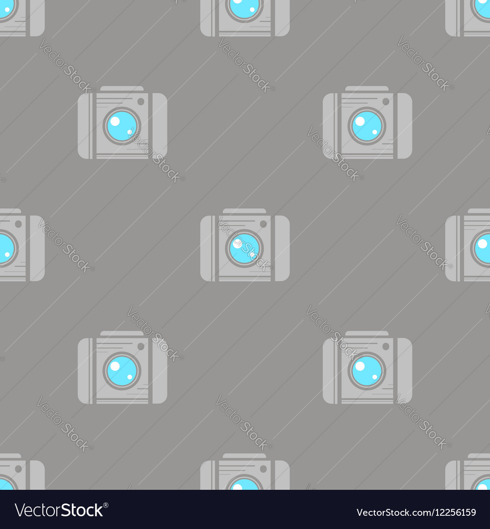 Digital camera seamless pattern