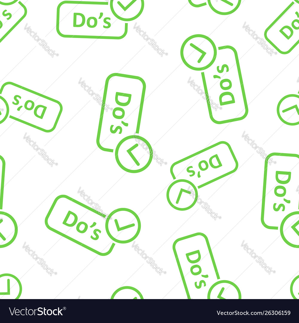 Dos sign icon seamless pattern background like