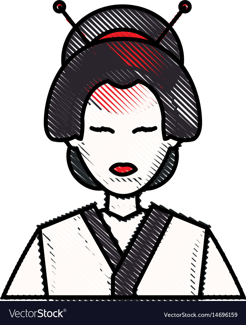 Illustration Geisha: Art & Tradition Japanese Culture | Japanese Girl