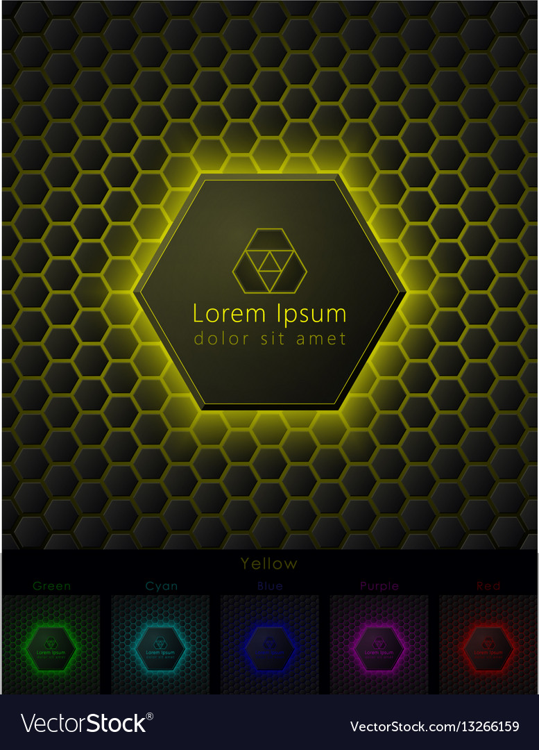 Dynamic Hexagonal Background