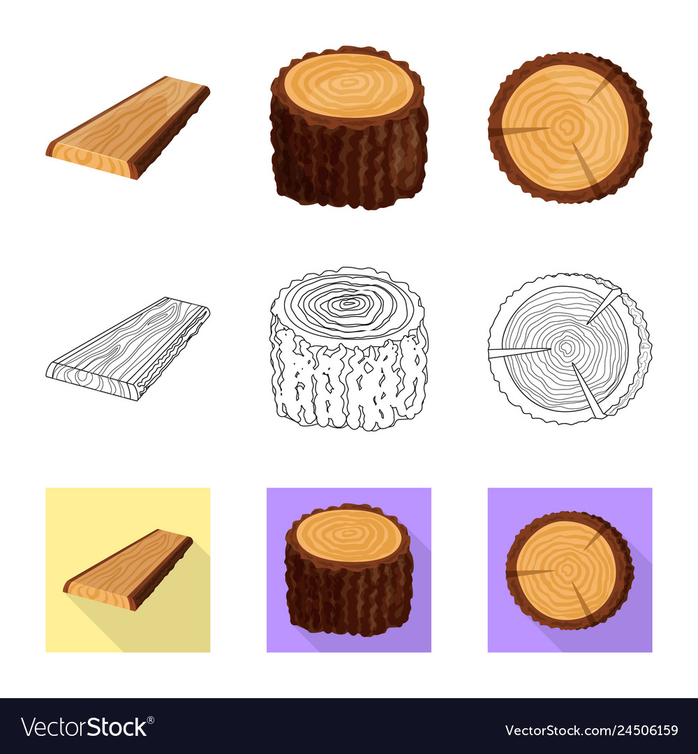 Isolated object of tree and raw symbol set