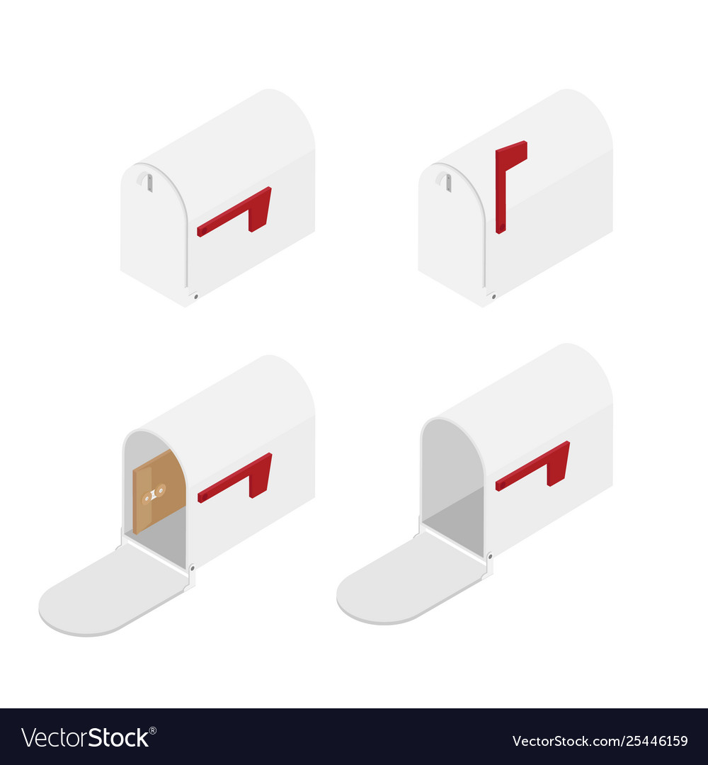 Isometric Mailbox Collection