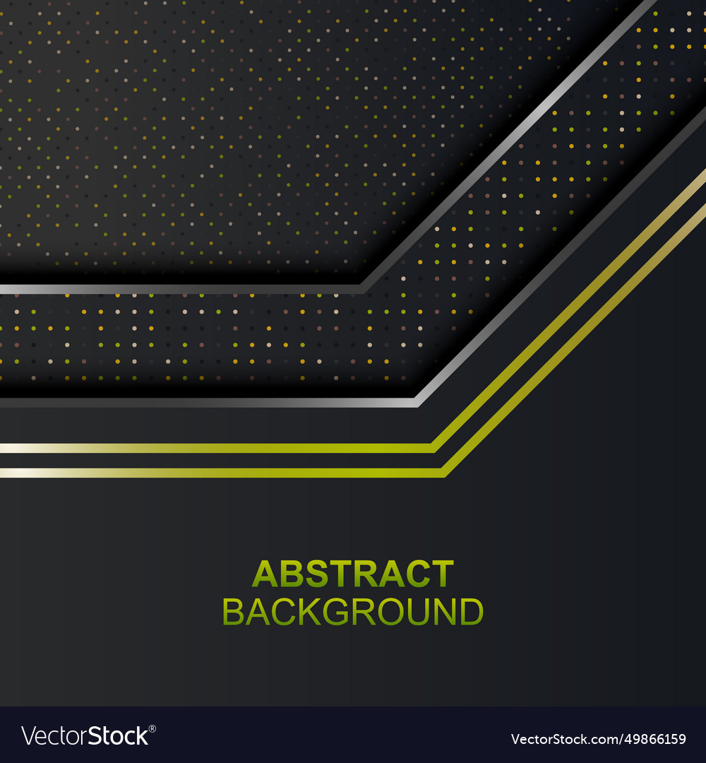 Luxury overlapping layer with shiny lines and dot