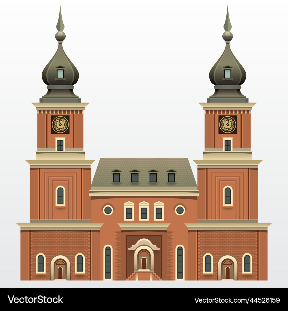 Palace Royalty Free Vector Image - VectorStock