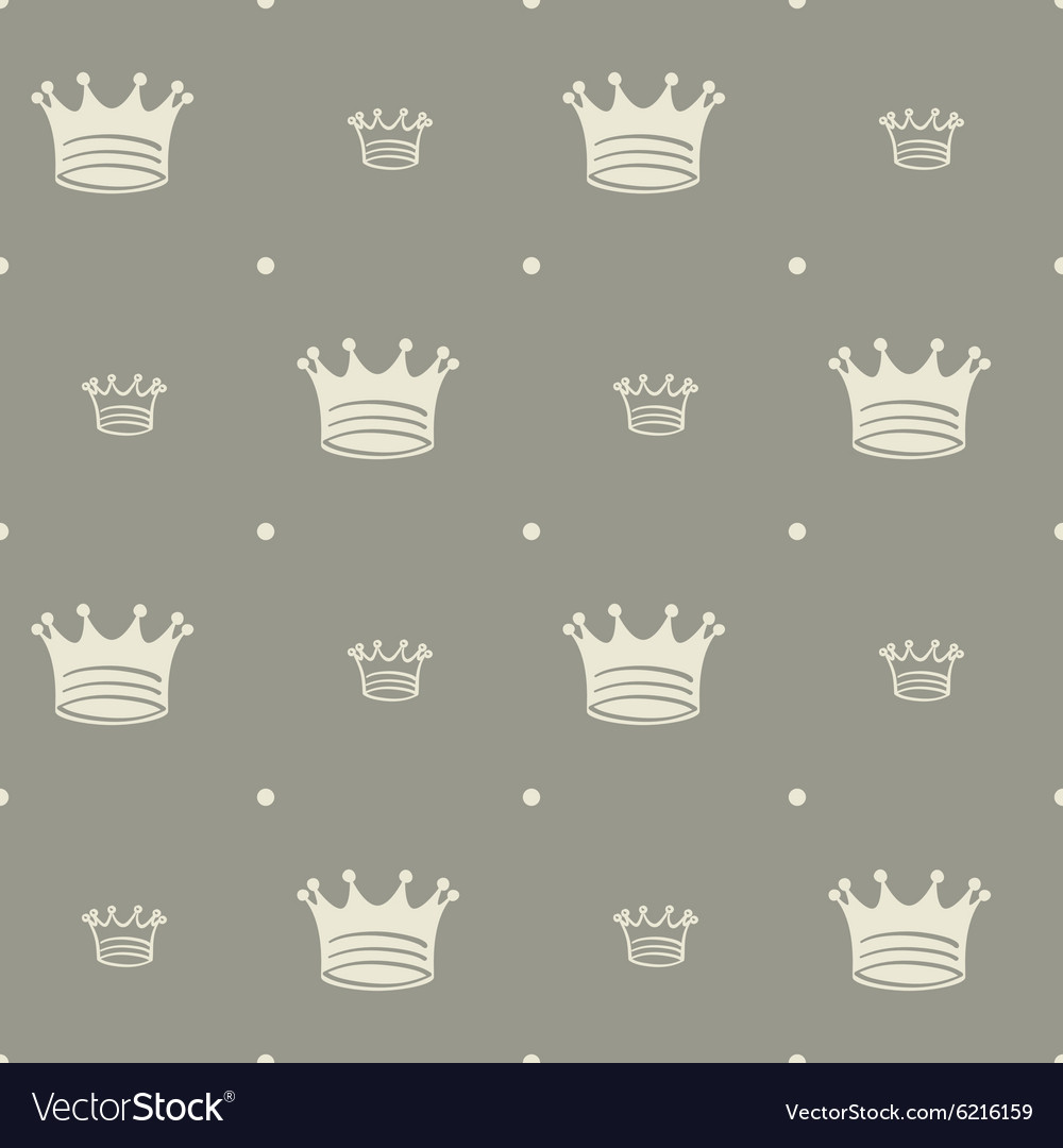 Seamless Crown Pattern
