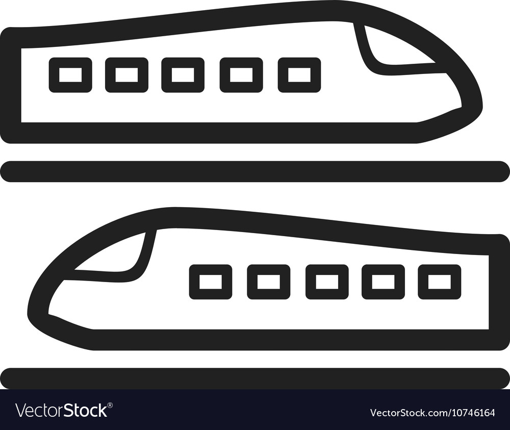 Trains Royalty Free Vector Image - VectorStock