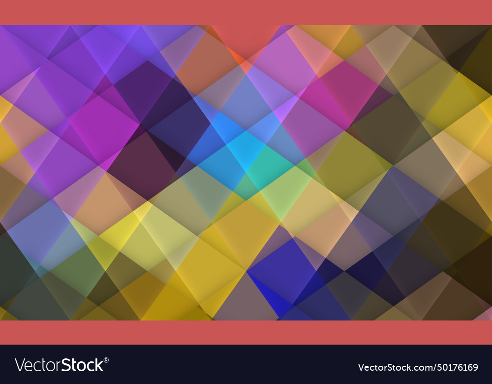 Abstract delaunay voronoi trianglify color diagram