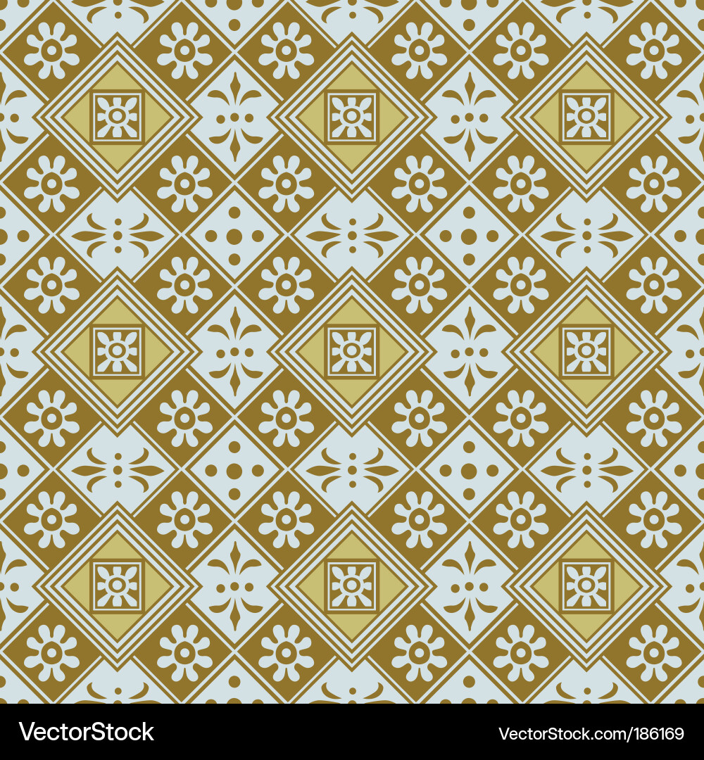 Diamonds pattern Royalty Free Vector Image - VectorStock