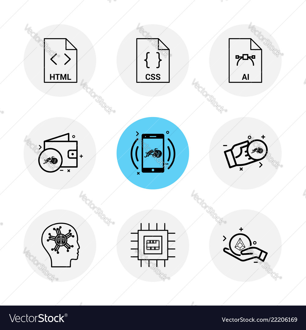 Html css ai wallet mobile crypto currency