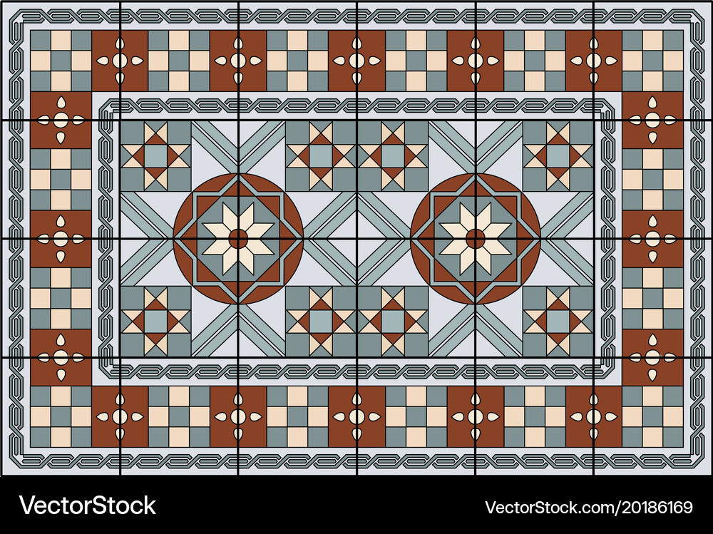 Nice carpet Royalty Free Vector Image - VectorStock