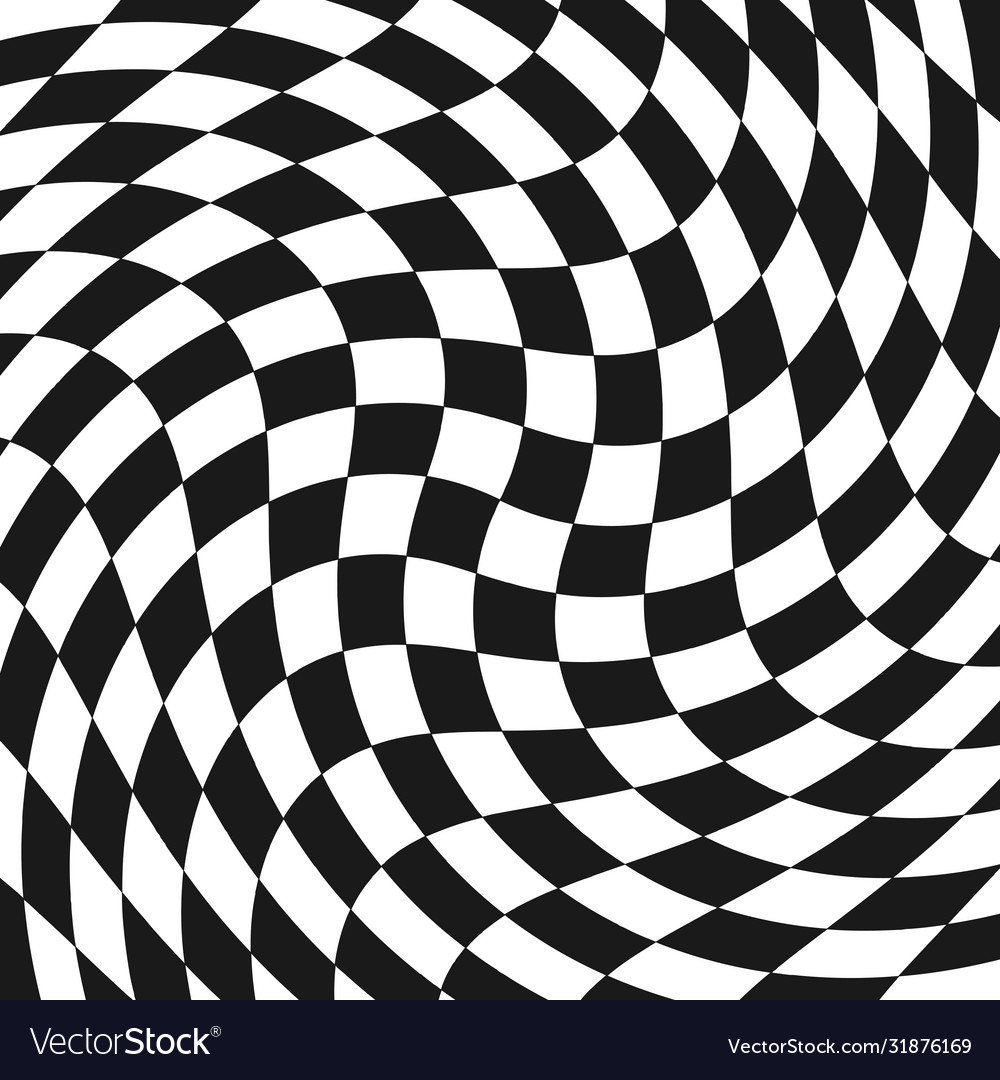 Racing flag texture distorted background
