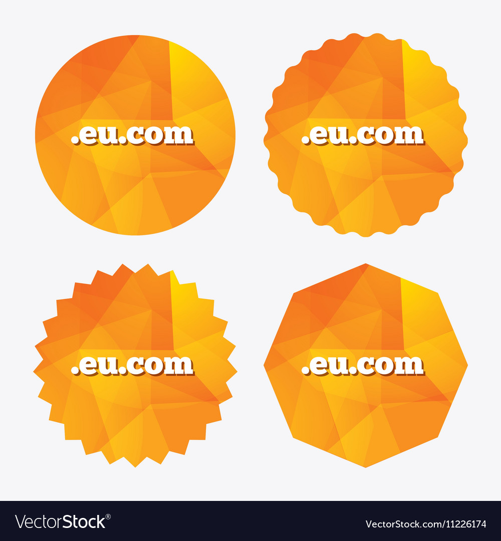 Domain eucom sign icon internet subdomain