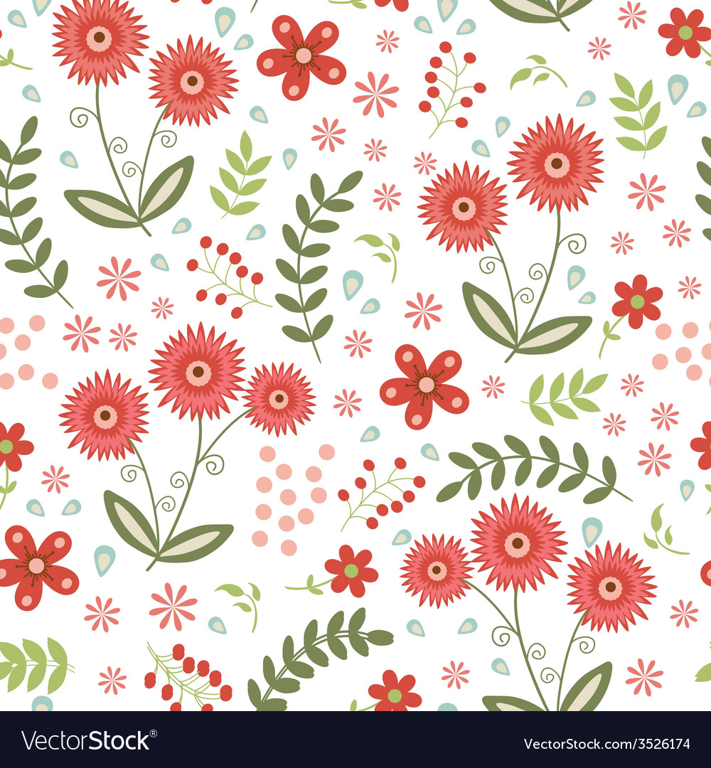 Floral Seamless Pattern