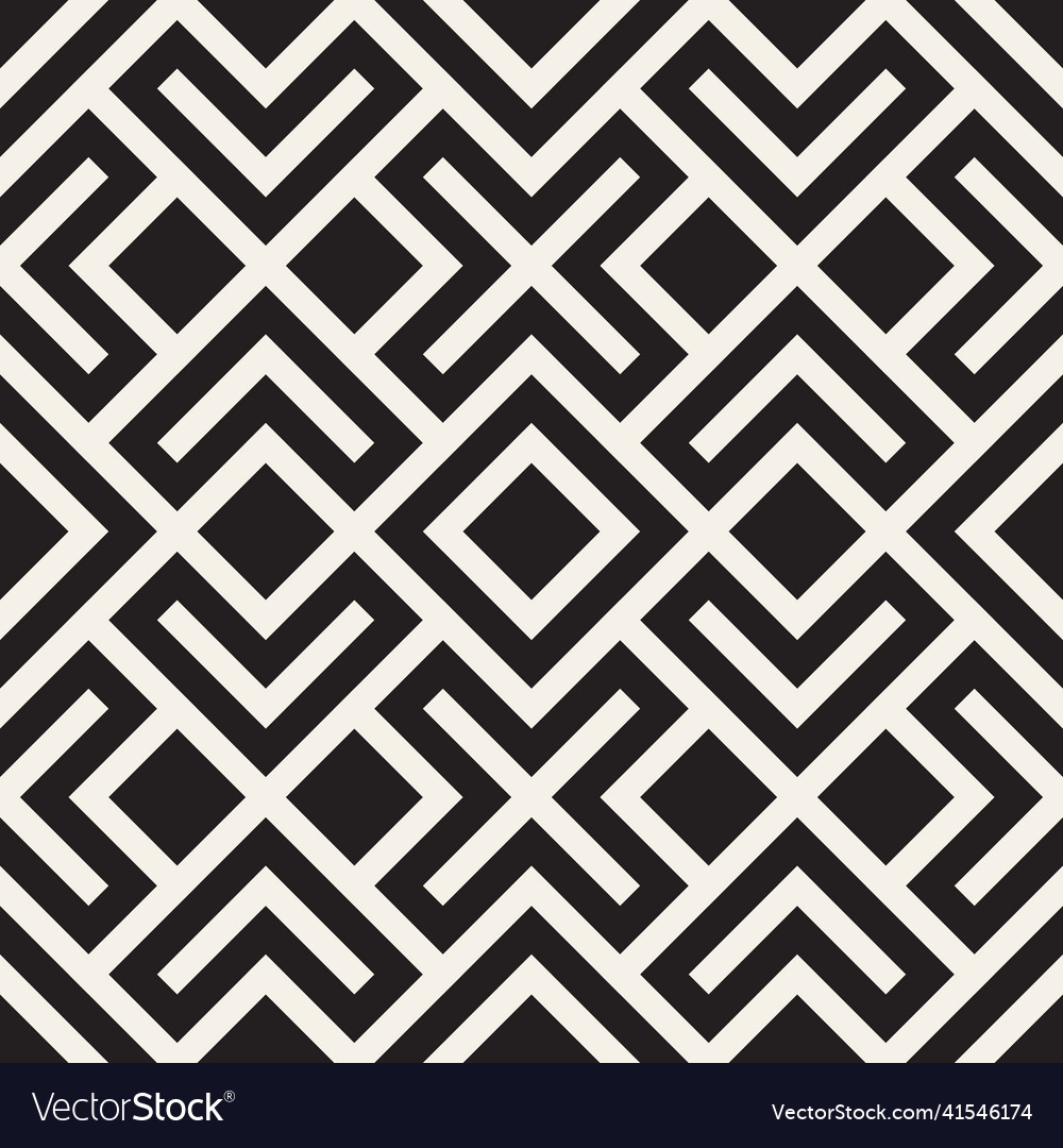 Seamless pattern repeating geometric elements vector image Seamless pattern repeating geometric elements