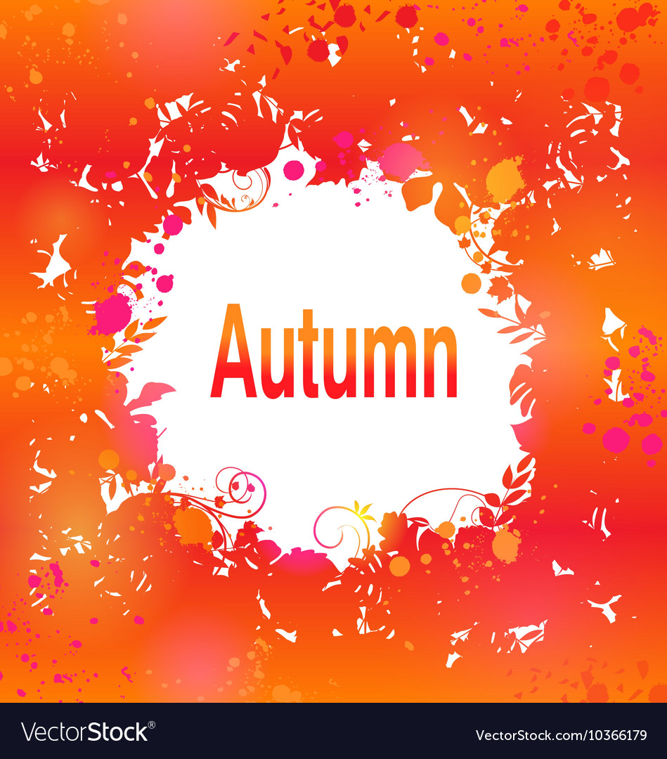 Autumn grunge background abstract decorative