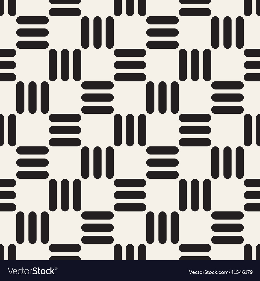 Seamless pattern repeating geometric elements