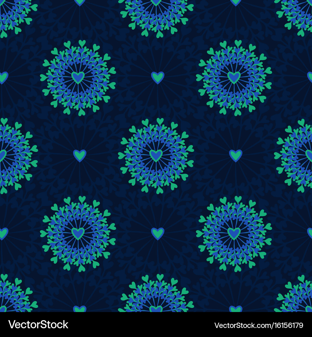 Seamless pattern with hand drawn circle Royalty Free Vector