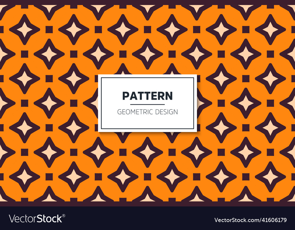 Seamless pattern with simple colorful geometric