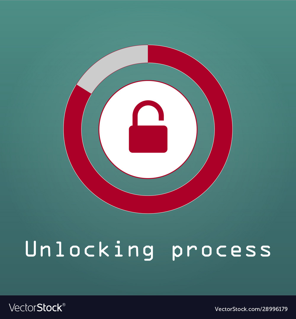 Unlocking process personal data security