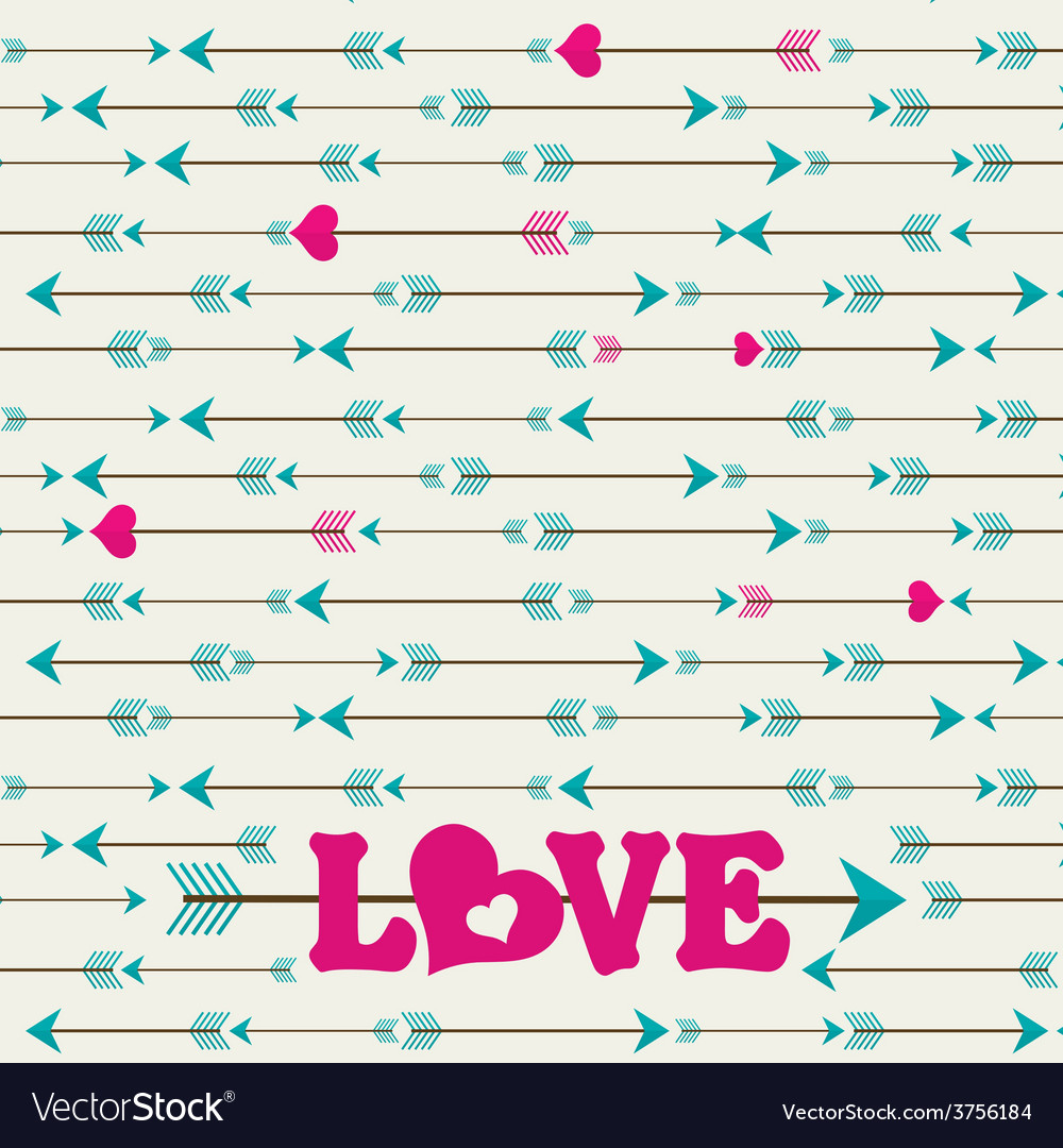 Arrow abstract pattern