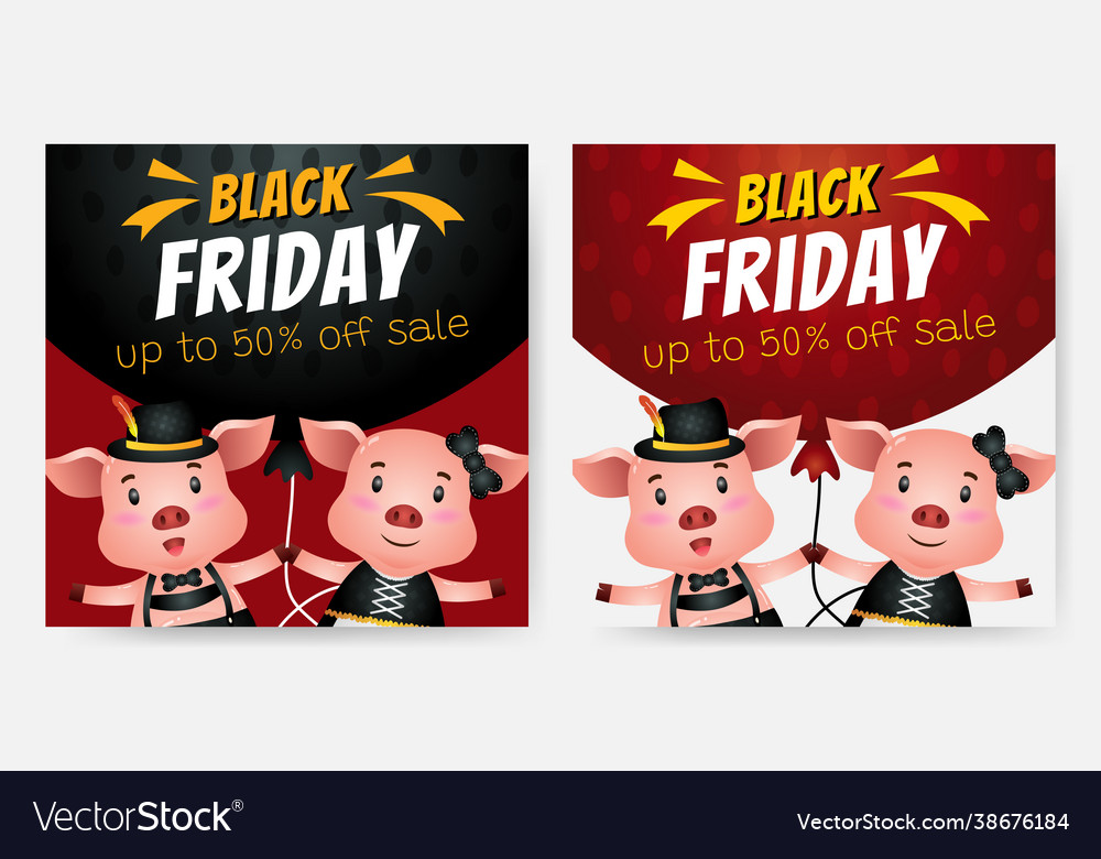 Black friday social media post feed banner