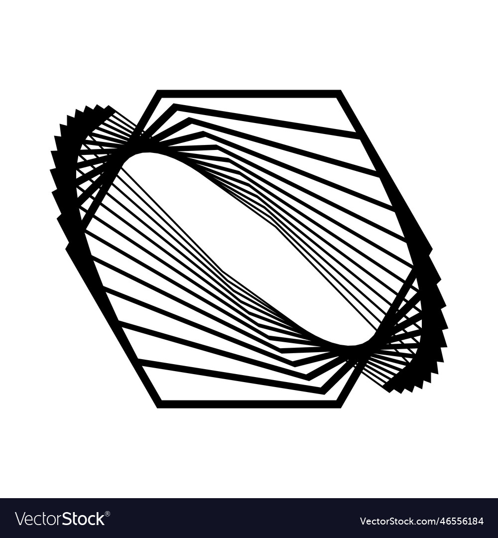 Dynamic hexagon shape