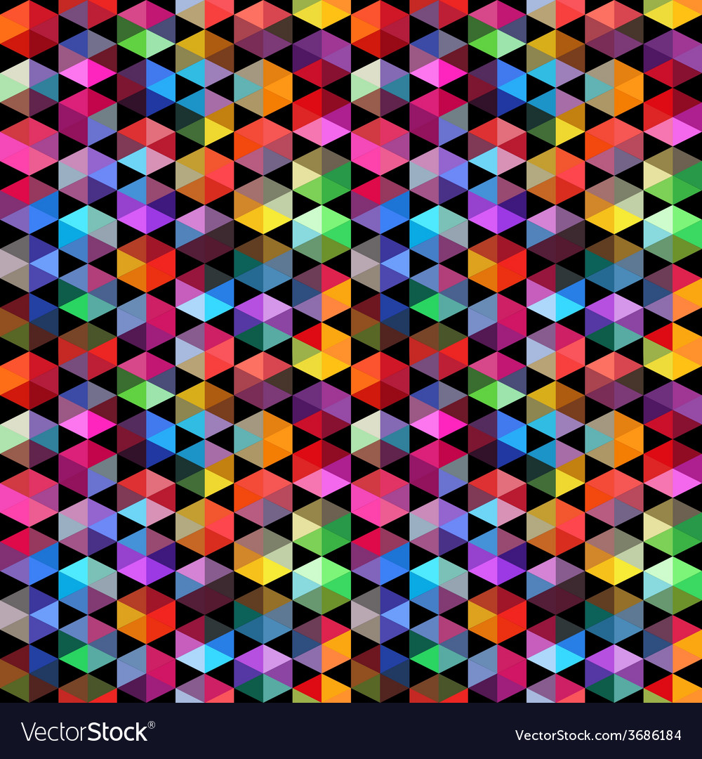Geometric Triangle Pattern