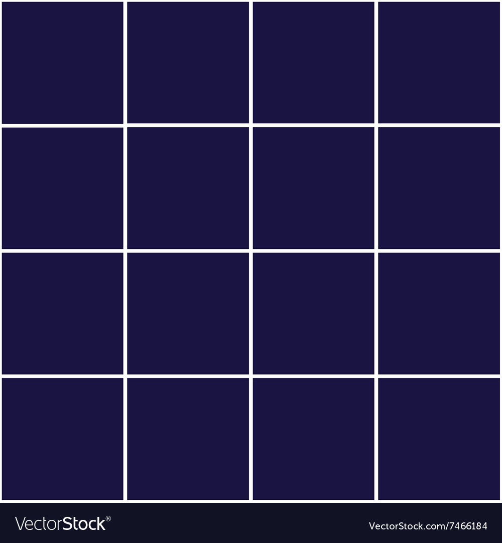 Grid square royal blue background