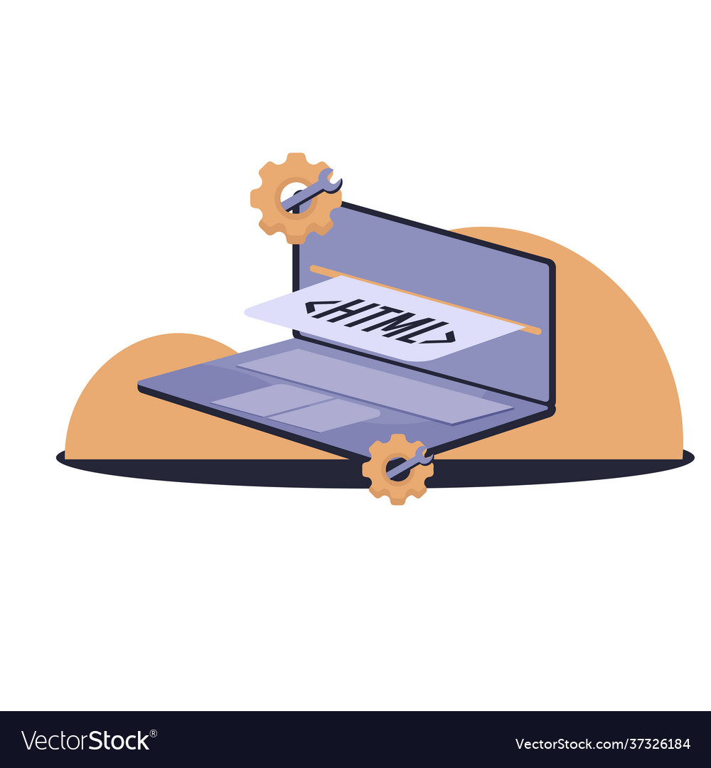 Isolated entry code programming vector image Isolated entry code programming