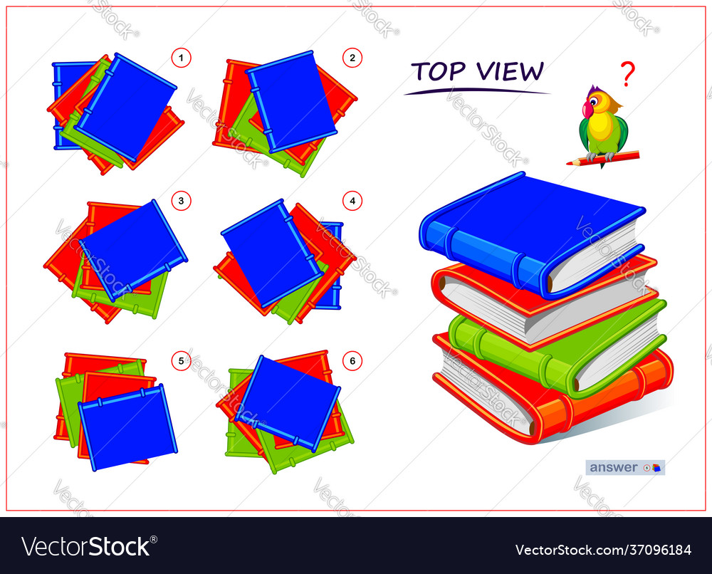 Logic puzzle game for children and adults 3d maze Vector Image