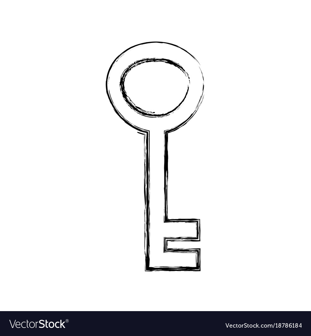 Old key icon image